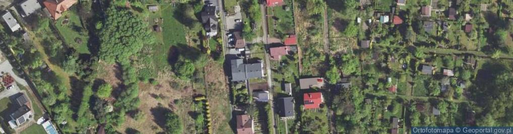 Zdjęcie satelitarne Środkowa ul.