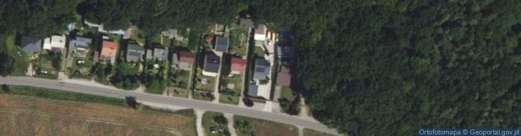 Zdjęcie satelitarne Srebrna ul.