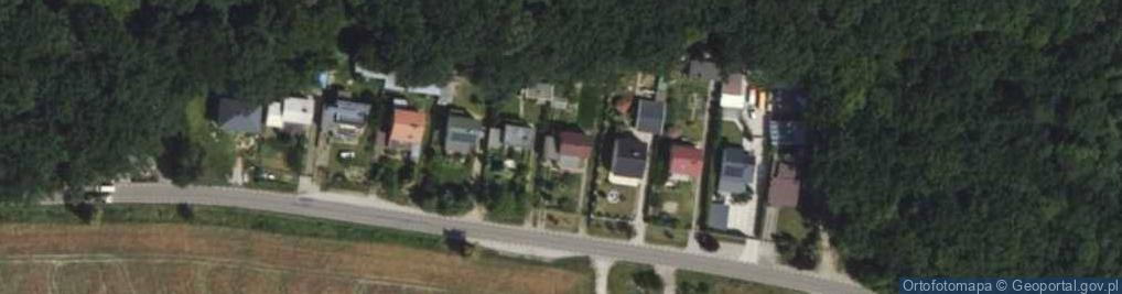 Zdjęcie satelitarne Srebrna ul.