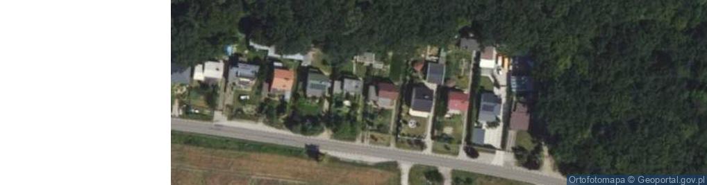 Zdjęcie satelitarne Srebrna ul.