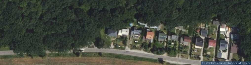 Zdjęcie satelitarne Srebrna ul.