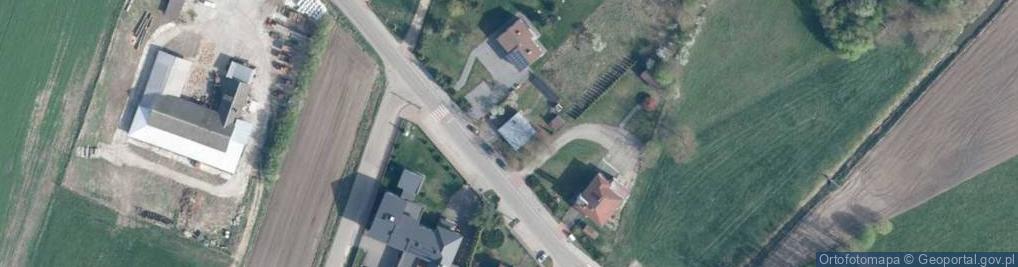 Zdjęcie satelitarne Srebrna ul.