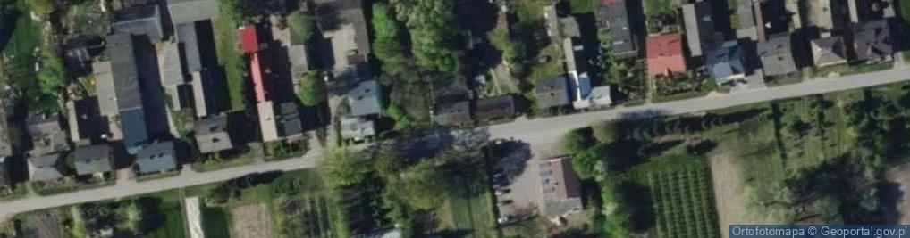 Zdjęcie satelitarne Sromów ul.
