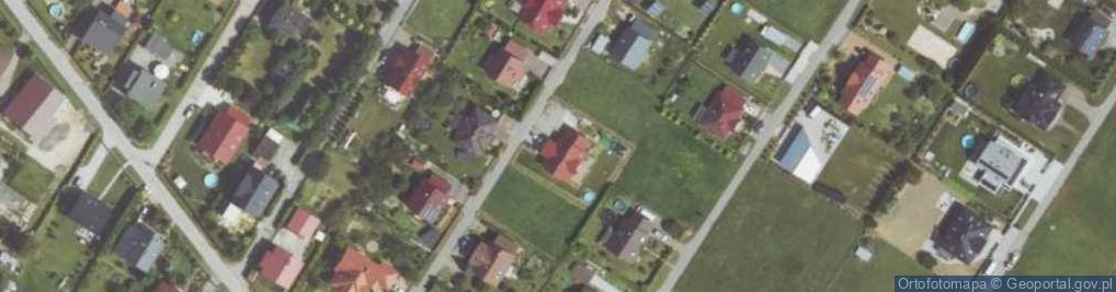 Zdjęcie satelitarne Srebrna ul.