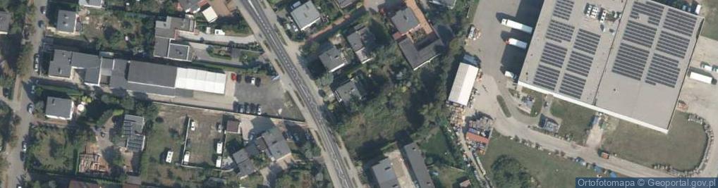 Zdjęcie satelitarne Średzka ul.