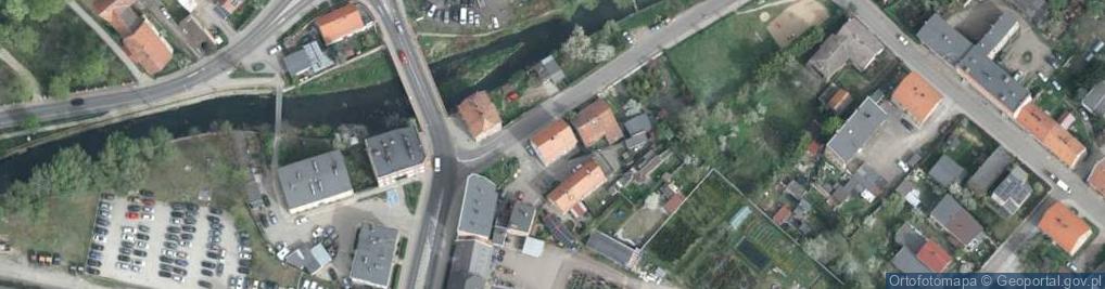 Zdjęcie satelitarne Środkowa ul.