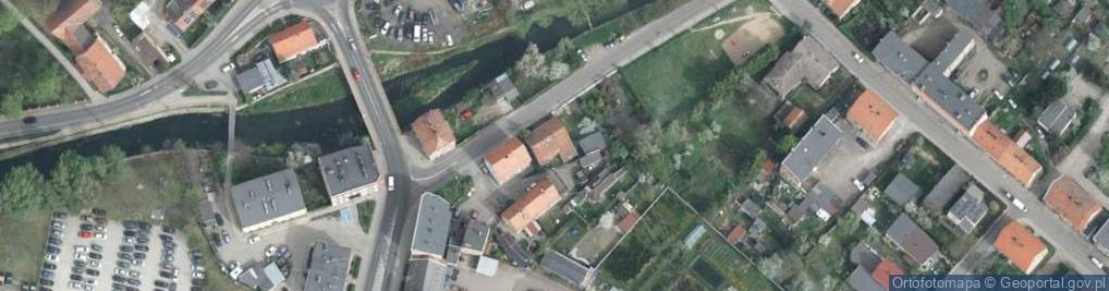 Zdjęcie satelitarne Środkowa ul.