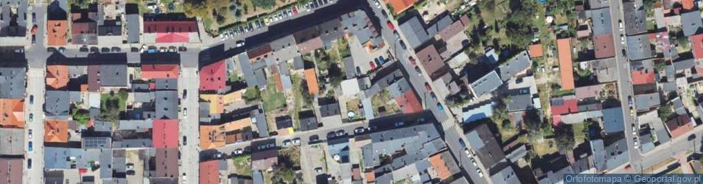 Zdjęcie satelitarne Średnia ul.