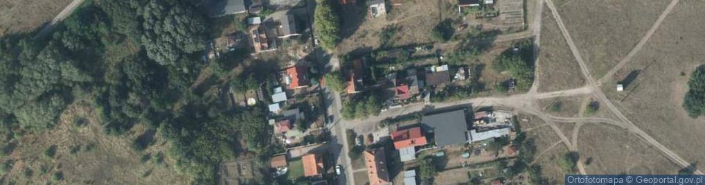 Zdjęcie satelitarne Srebrna ul.