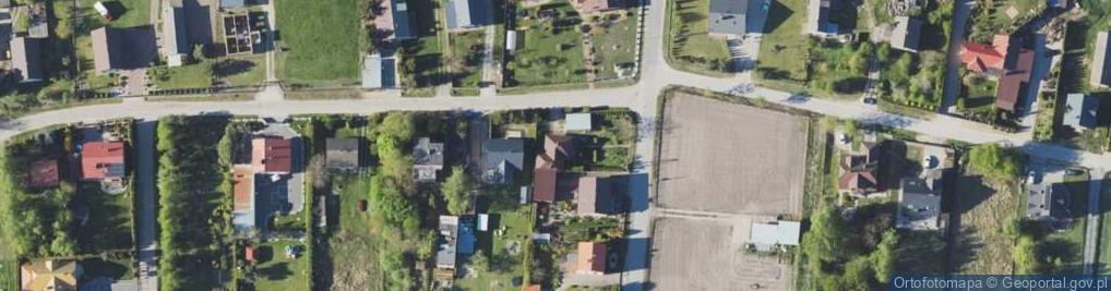 Zdjęcie satelitarne Środkowa ul.