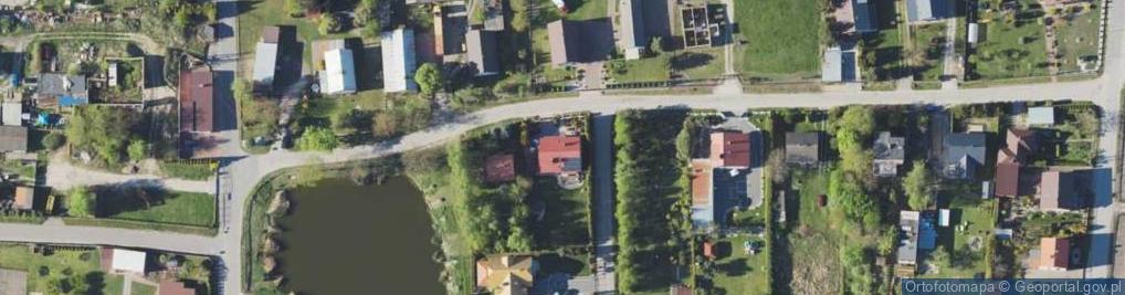 Zdjęcie satelitarne Środkowa ul.