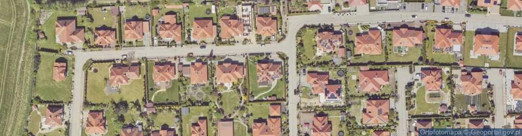 Zdjęcie satelitarne Srebrna ul.
