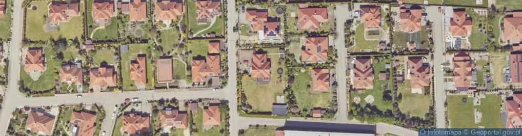 Zdjęcie satelitarne Srebrna ul.