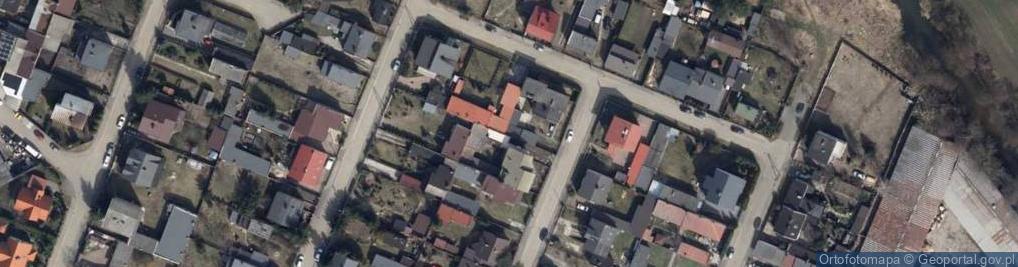 Zdjęcie satelitarne Środkowa ul.