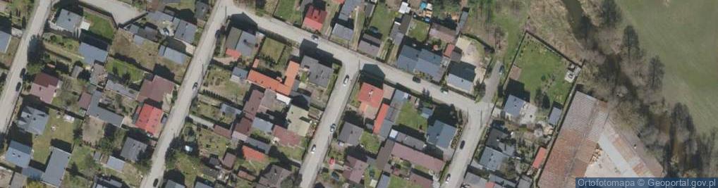 Zdjęcie satelitarne Środkowa ul.