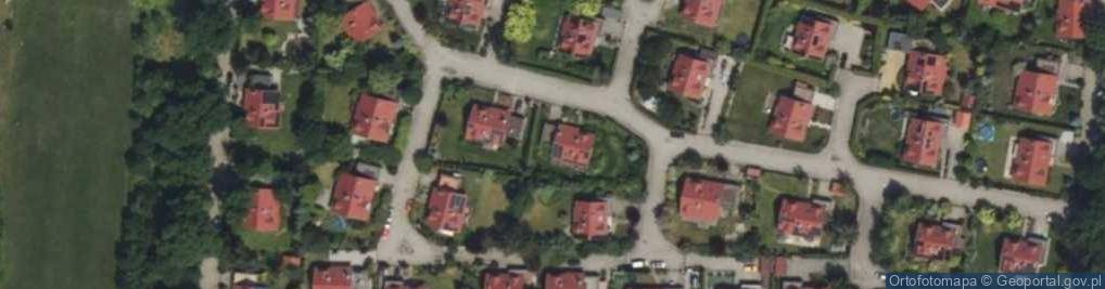 Zdjęcie satelitarne Środkowa ul.