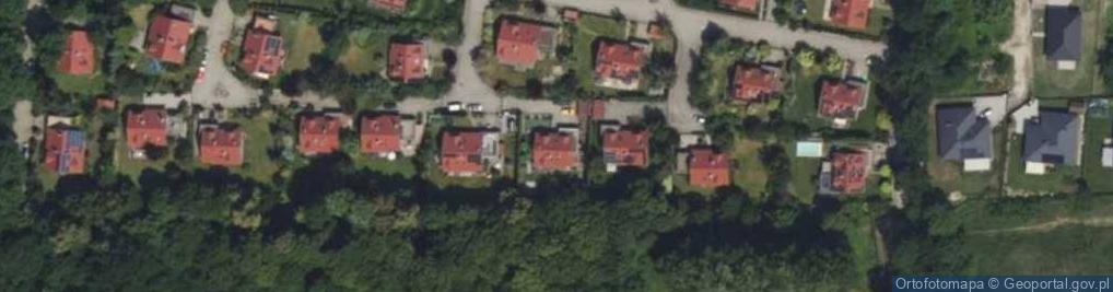 Zdjęcie satelitarne Środkowa ul.