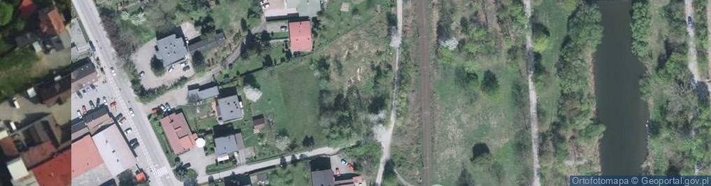 Zdjęcie satelitarne Srebrna ul.