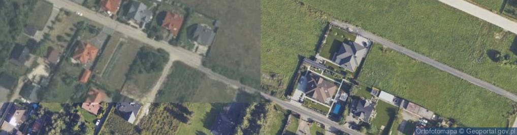 Zdjęcie satelitarne Srebrna ul.