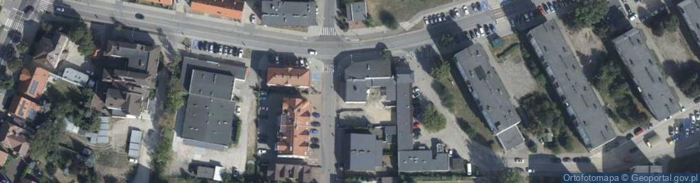 Zdjęcie satelitarne Średnia ul.