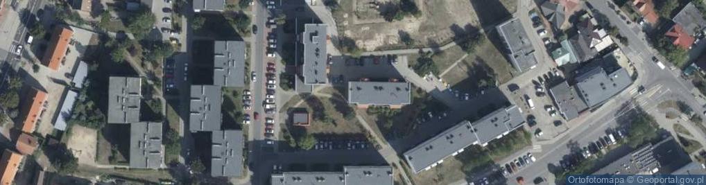 Zdjęcie satelitarne Średnia ul.