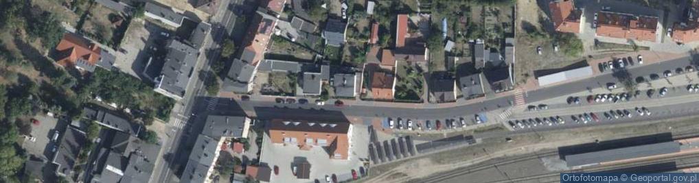 Zdjęcie satelitarne Średnia ul.