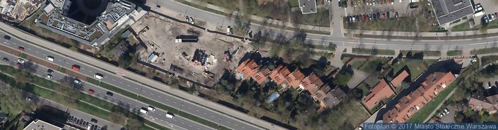 Zdjęcie satelitarne Śródziemnomorska ul.