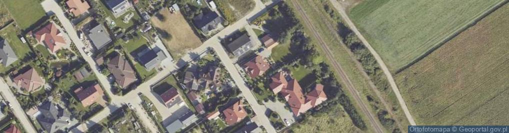 Zdjęcie satelitarne Średnia ul.