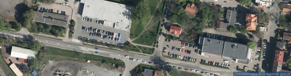 Zdjęcie satelitarne Średzka ul.