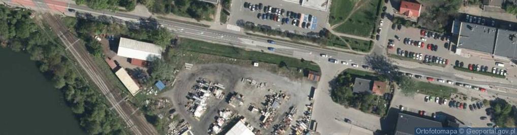 Zdjęcie satelitarne Średzka ul.