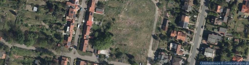 Zdjęcie satelitarne Srebrzysta ul.