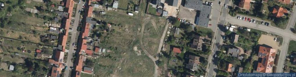 Zdjęcie satelitarne Srebrzysta ul.