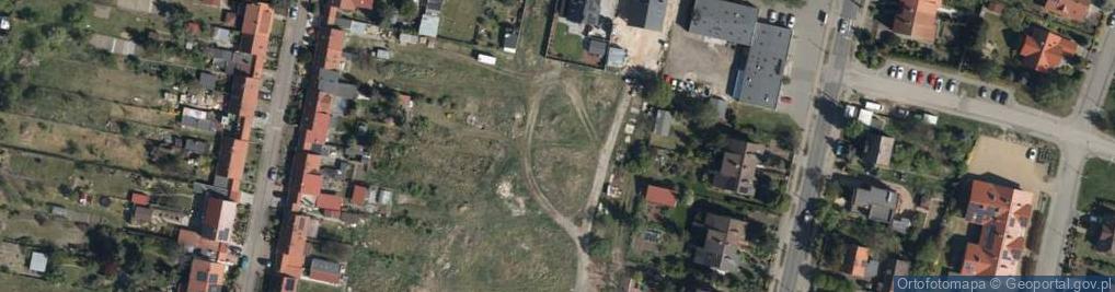 Zdjęcie satelitarne Srebrzysta ul.