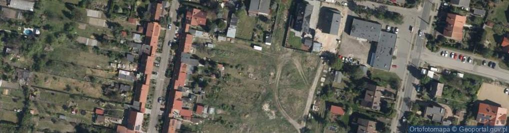 Zdjęcie satelitarne Srebrzysta ul.
