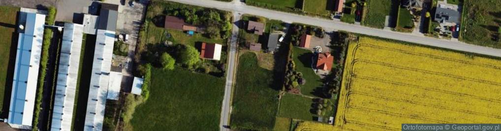 Zdjęcie satelitarne Srebrna ul.