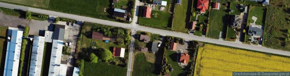 Zdjęcie satelitarne Srebrna ul.
