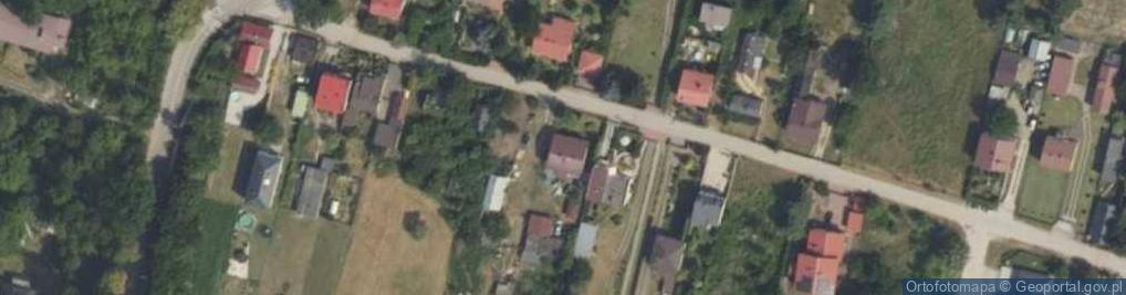 Zdjęcie satelitarne Środkowa ul.