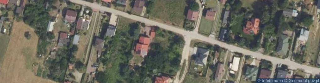 Zdjęcie satelitarne Środkowa ul.
