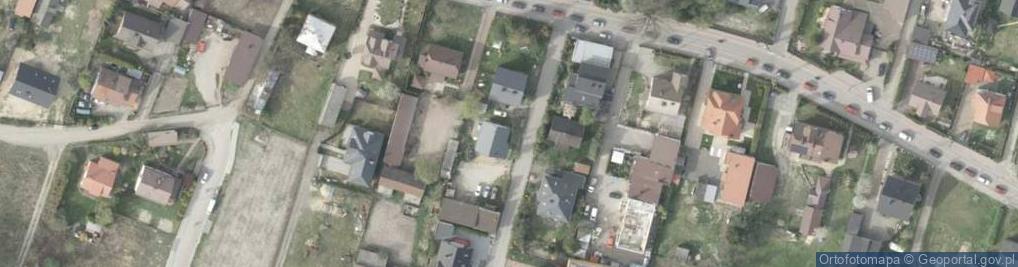 Zdjęcie satelitarne Środkowa ul.