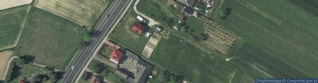Zdjęcie satelitarne Srebrna ul.