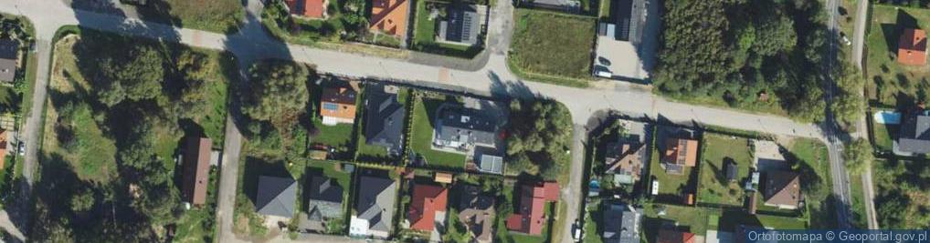 Zdjęcie satelitarne Srebrna ul.