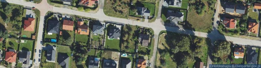 Zdjęcie satelitarne Srebrna ul.