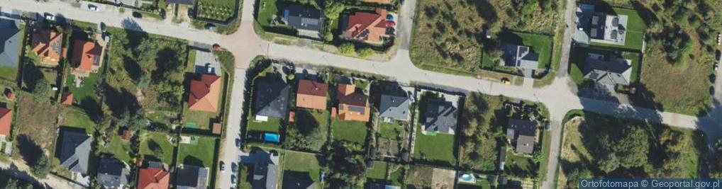 Zdjęcie satelitarne Srebrna ul.