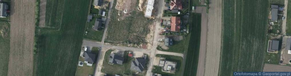 Zdjęcie satelitarne Srebrna ul.