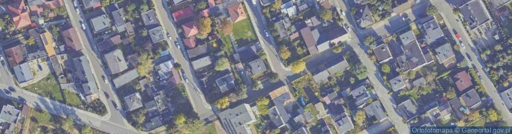 Zdjęcie satelitarne Strażacka ul.