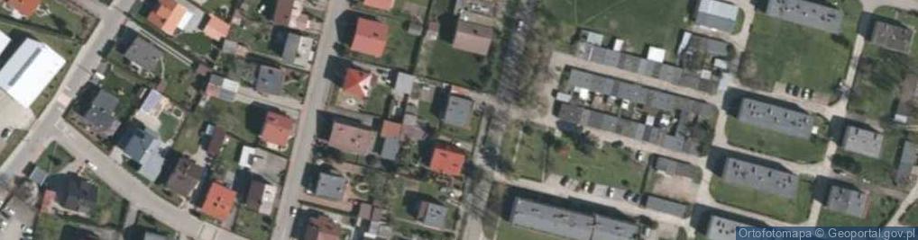 Zdjęcie satelitarne Strażaków ul.