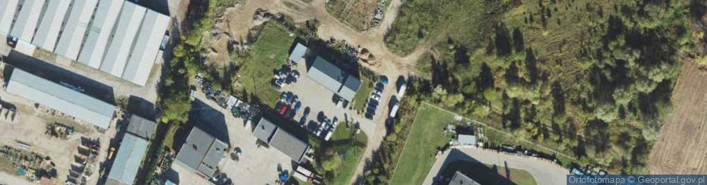 Zdjęcie satelitarne Strefowa ul.