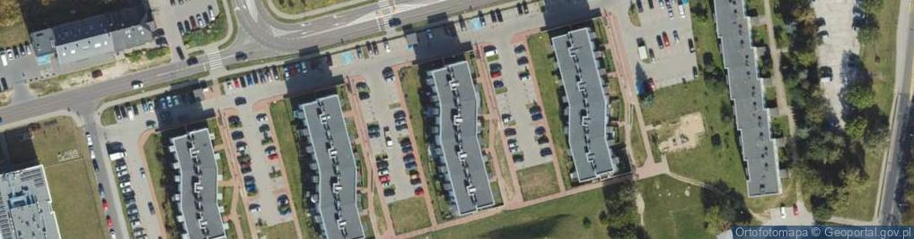 Zdjęcie satelitarne Stefana Batorego ul.