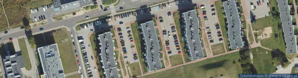 Zdjęcie satelitarne Stefana Batorego ul.