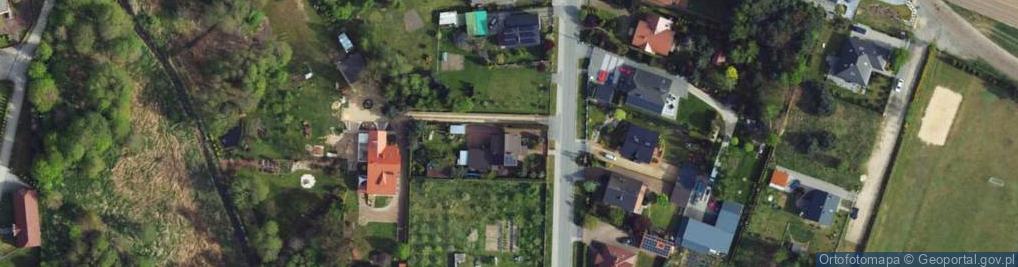 Zdjęcie satelitarne Strażacka ul.